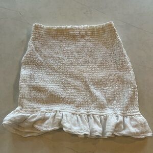 Abercrombie white skirt
